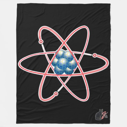 Ironic Atomic Fleece Deken (Voorkant)