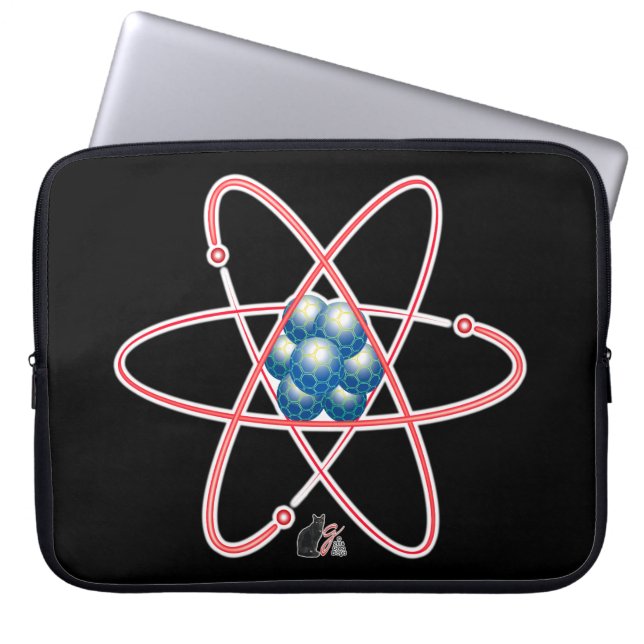 Ironic Atomic Laptop Sleeve (Voorkant)