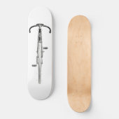 Ironic Bike Riding Skateboard (Voorkant)