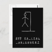 Ironic Hangman Briefkaart (Voorkant / Achterkant)