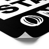 Ironic Statement Funny Print Poster Humour (Coin)