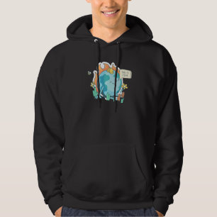 Ironic Statement on Climate Change This is Fin Hoodie