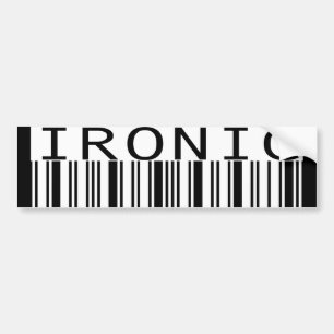 ironicbmpr bumpersticker