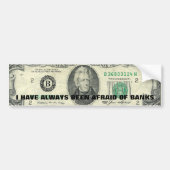 ironie bumpersticker (Voorkant)