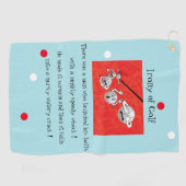 Ironie de la serviette de golf (Horizontal)