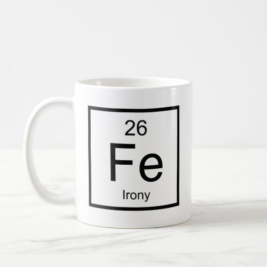 Ironie Element Koffiemok (Links)