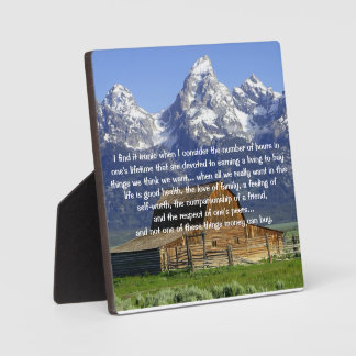 Ironies of Life Inspirerend Fotoplaat