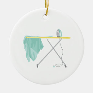 Ironing Board Keramisch Ornament