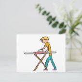 Ironing Briefkaart (Staand voorkant)