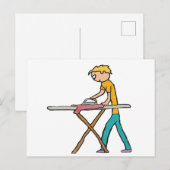 Ironing Briefkaart (Voorkant / Achterkant)