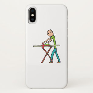 Ironing iPhone X Hoesje