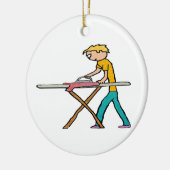 Ironing Keramisch Ornament (Links)