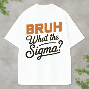 Ironische Sigma grap humor T-shirt internet slang