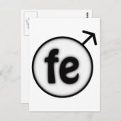 ironman briefkaart (Voorkant / Achterkant)