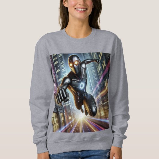Ironman Futuristic City Rush Sweat - shirt à capuc (Devant)