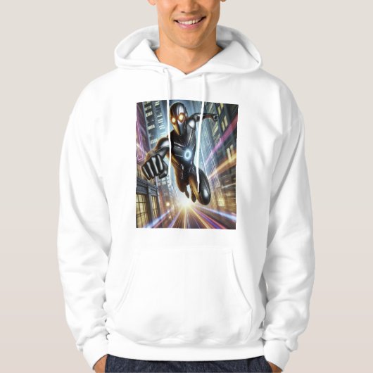 Ironman Futuristic City Rush Sweat - shirt à capuc (Devant)