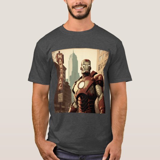 Ironman in the city t-shirt (Voorkant)