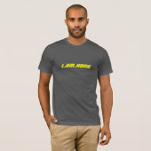 IRONMAN T-shirt met datum van gebeurtenis en naam  (Voorkant volledig)