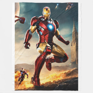 Ironman's Fleece Superhero Comfort Fleece Deken