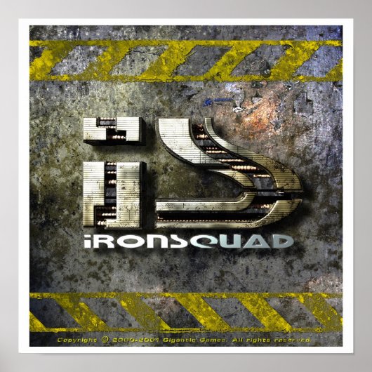 IronSquad Poster (Voorkant)