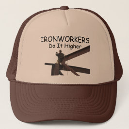 Ironwerkers Hogere Trucker Hat Trucker Pet