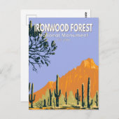 Ironwood Forest National Monument Arizona  Briefkaart (Voorkant / Achterkant)