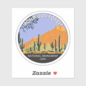 Ironwood Forest National Monument  Cirument Sticker (Vel)