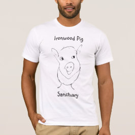 Ironwood Pig Sanctuary Logo T shirt