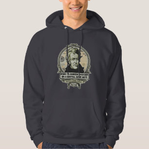Irony is Jackson op een Shirt van de Centrale Bank