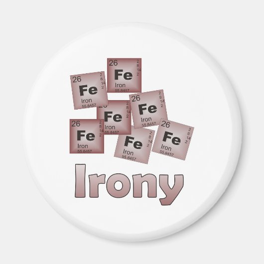 Irony Magneet (Voorkant)