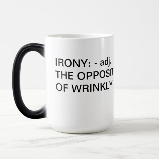 IRONY MUG (Gauche)