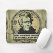Irony on A Central Bank Note Mousepad Muismat (Met muis)