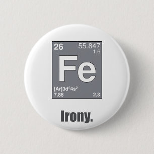 Irony Ronde Button 5,7 Cm