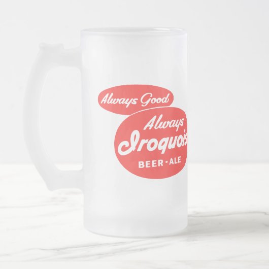 Iroquois Ale Matglas Bierpul (Links)