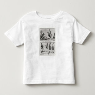Iroquois, familie, wapens en siervoorwerpen kinder shirts