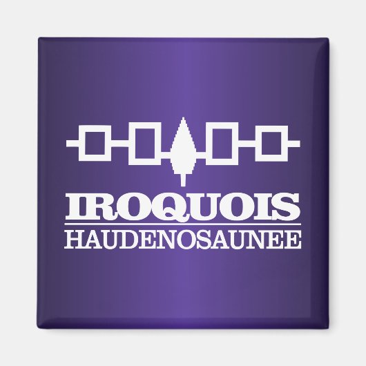 Iroquois (Haudenosaunee) Magneet (Voorkant)