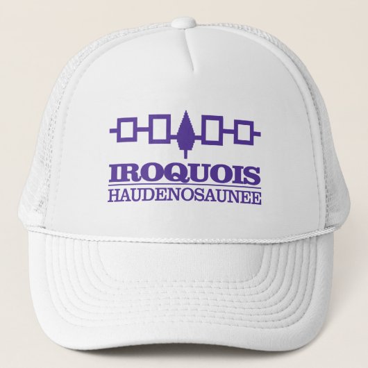 Iroquois (Haudenosaunee) Trucker Pet (Voorkant)