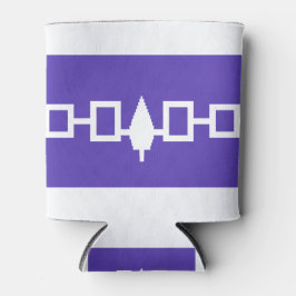 Iroquois Indiaanse vlag Blikjeskoeler