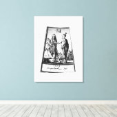 Iroquois Indians Canvas Afdruk (Insitu (Houten vloer))