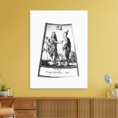 Iroquois Indians Canvas Afdruk (Insitu (Woonkamer))