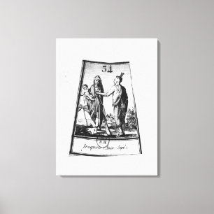 Iroquois Indians Canvas Afdruk