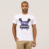 Iroquois Lacrosse Logo T-shirt (Voorkant volledig)