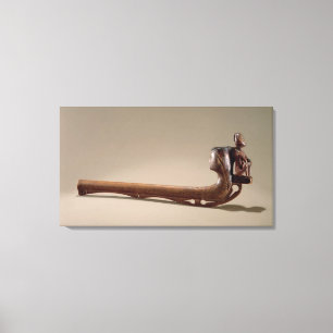 Iroquois Pipe, c.1725 Canvas Afdruk