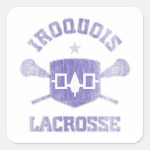 Iroquois- Vierkante Sticker