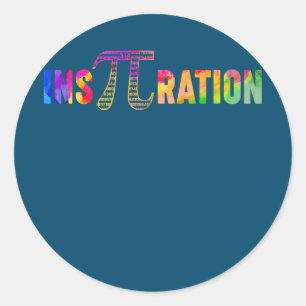 Irrationeel nummer 3 14 Pi-dag Wiskunde fysica Ronde Sticker