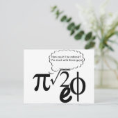 Irrationele Boedissen Briefkaart (Staand voorkant)