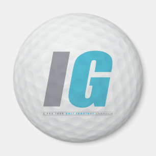 Irrationele jongens Golf Ball Magnet Magneet