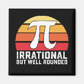 Irrationele maar goed afgeronde PI Day Wiskunde  Magneet (Voorkant)