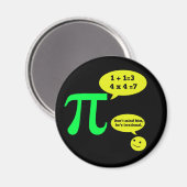 Irrationele PI-Humor Magneet (Voorkant / Achterkant)