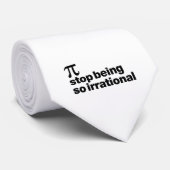 Irrationele Pi Stropdas (Opgerold)